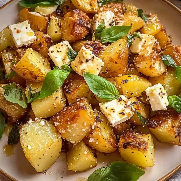 Baked Feta Potatoes