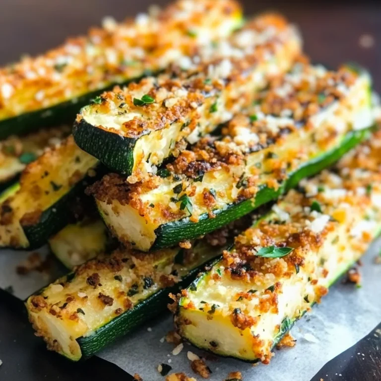 Baked Parmesan Zucchini Fries