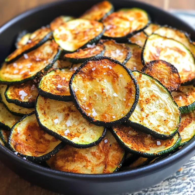 Baked Zucchini Chips Recipe
