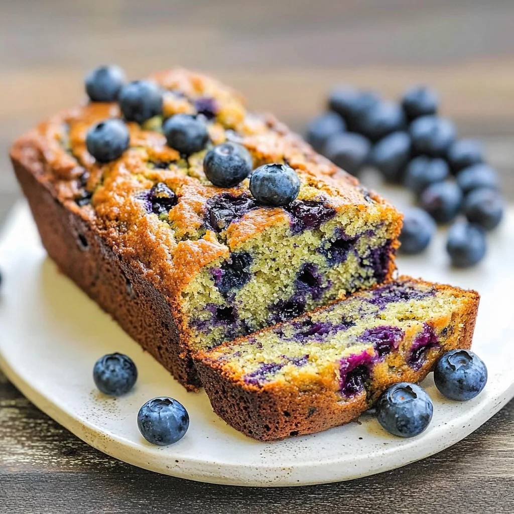 Blueberry Zucchini Bread