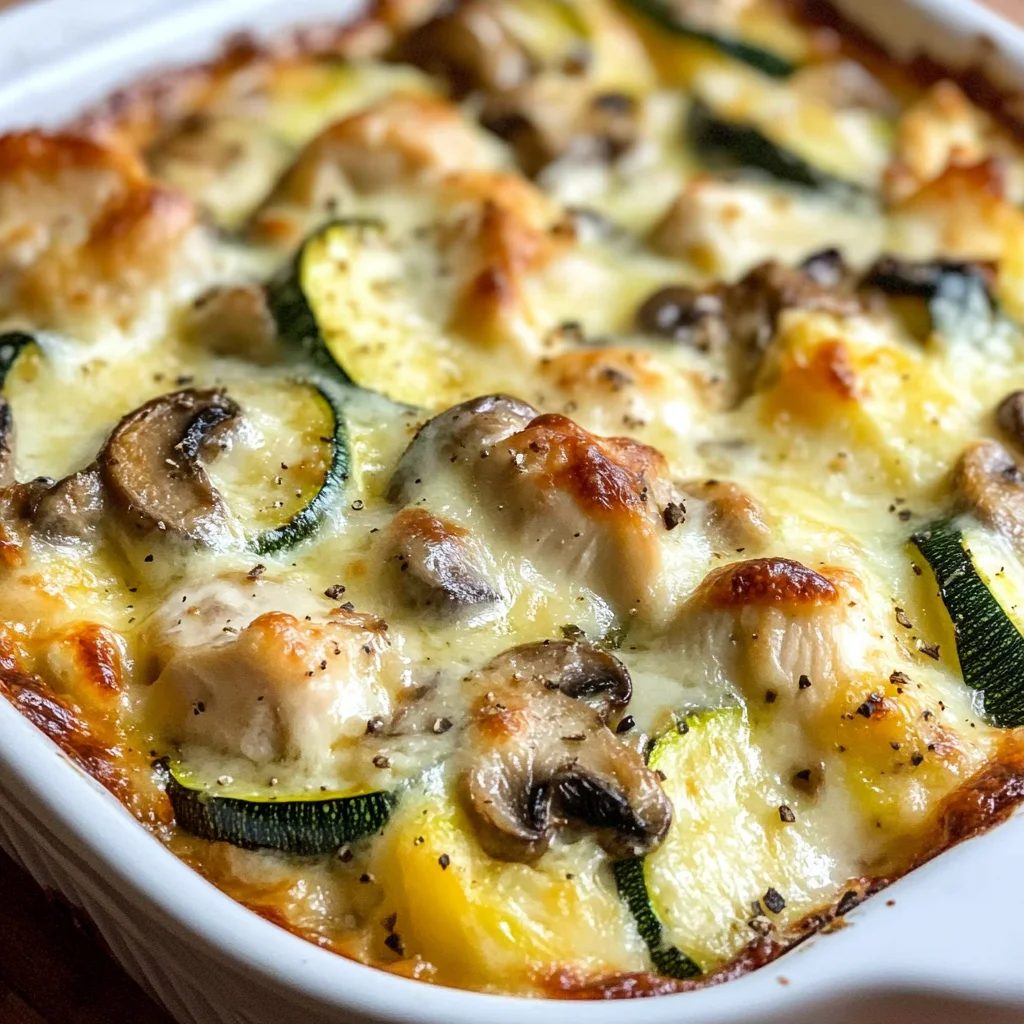 Chicken Zucchini Bake