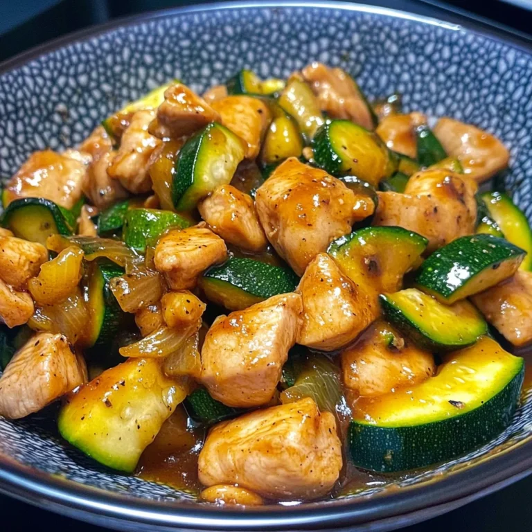 Chicken Zucchini Stir Fry