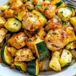 Easy Baked Chicken and Zucchini Recipe