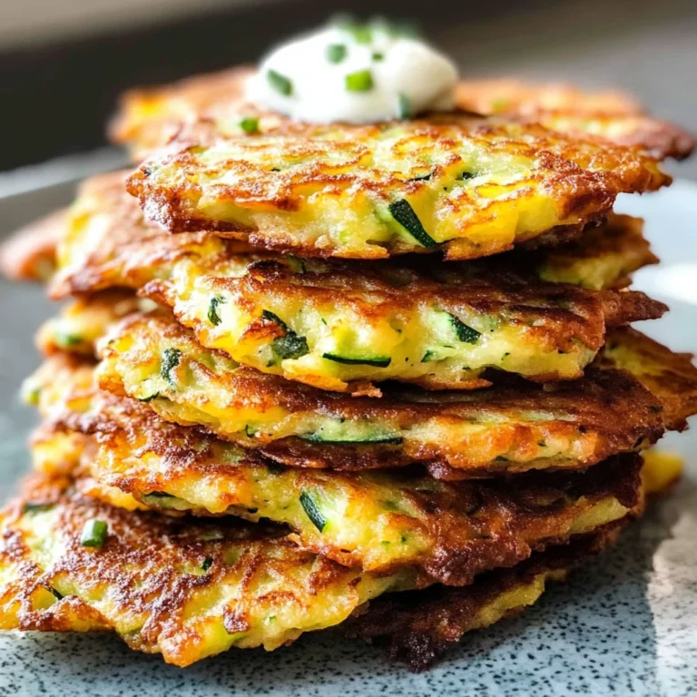 Easy Zucchini Fritters