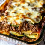 Ground Beef Zucchini Casserole