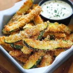 Parmesan Zucchini Fries