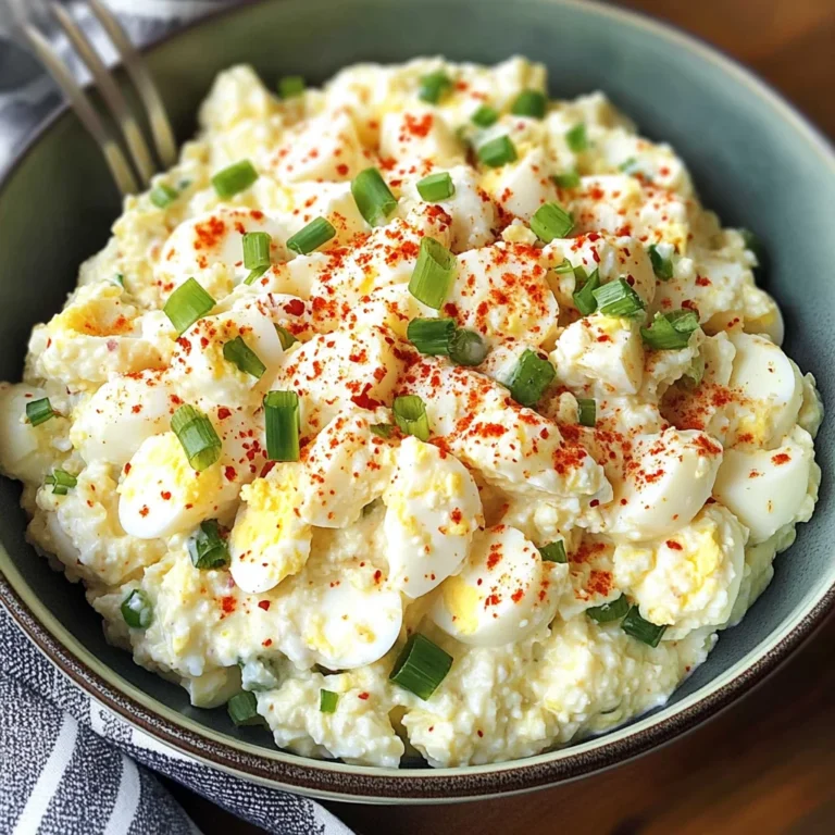 Simple Cottage Cheese Egg Salad