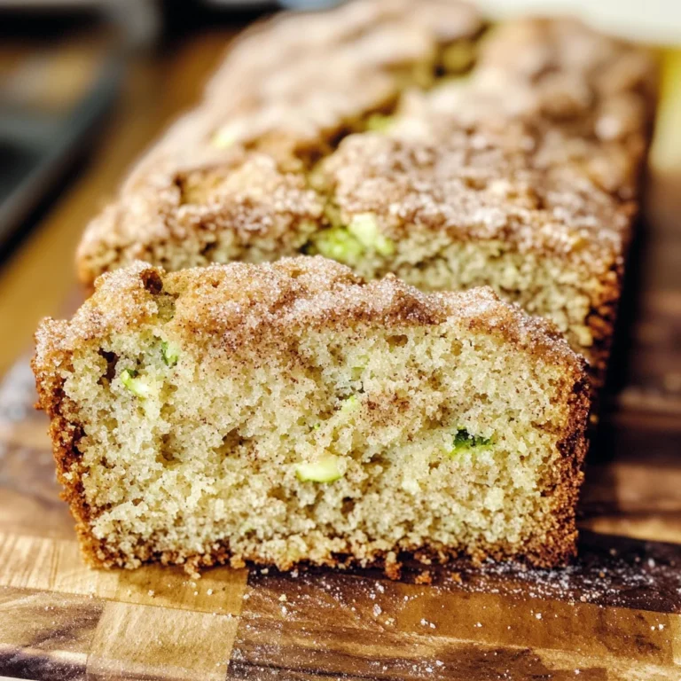 The Best Snickerdoodle Zucchini Bread