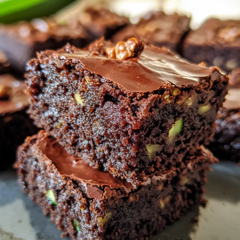 Zucchini Brownies