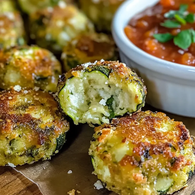 Zucchini Garlic Bites