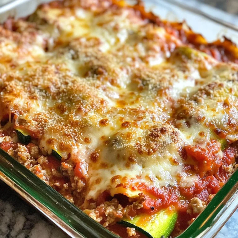 Zucchini Pizza Casserole | Low-Carb & Gluten-Free