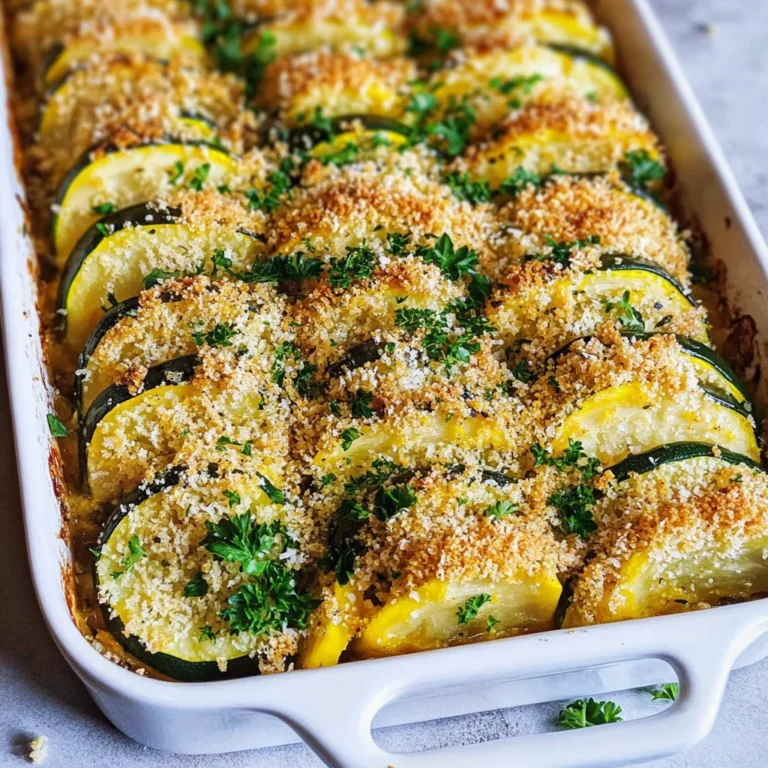 Zucchini & Squash Casserole