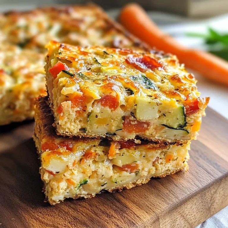 Zucchini and Turkey Bacon Slice
