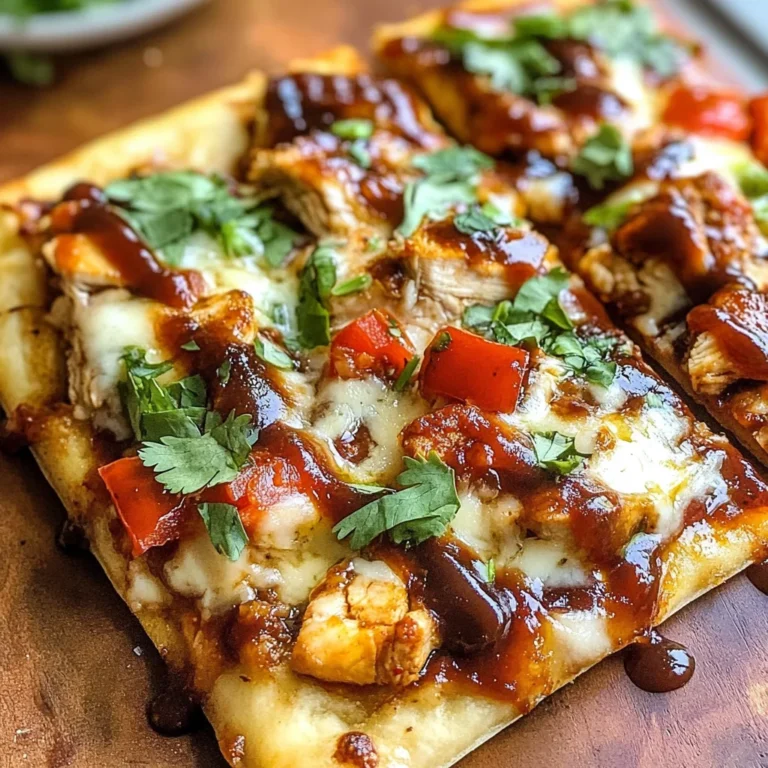 BBQ Chicken Flatbread