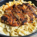 Blackened Cajun Chicken Alfredo