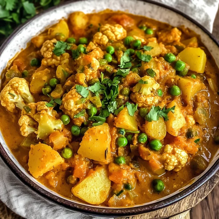 Cauliflower Potato Curry