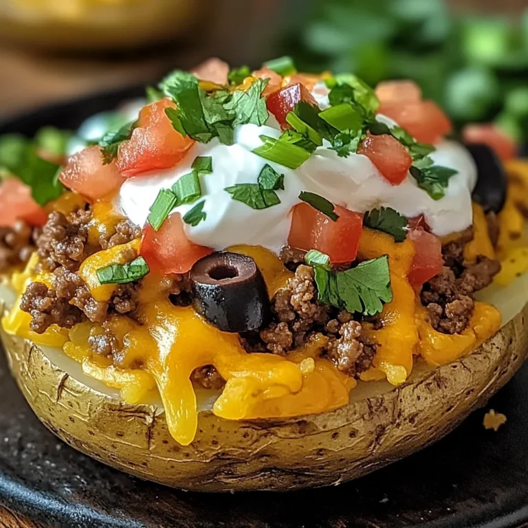 Cheesy Taco Potatoes