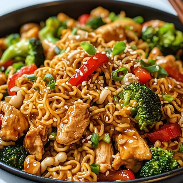 Chicken Ramen Stir Fry