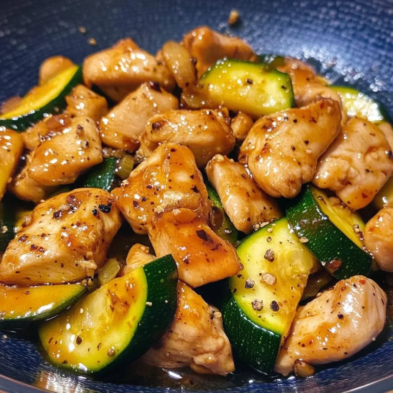 Chicken Zucchini Stir Fry