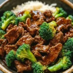 Chinese Beef and Broccoli (牛肉炒西兰花)