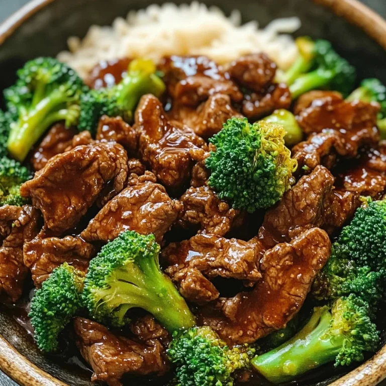 Chinese Beef and Broccoli (牛肉炒西兰花)