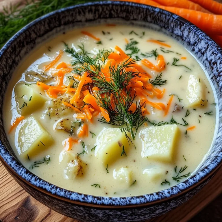 Creamy Potato & Dill Soup ('Koperkowa')