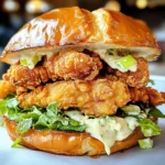 Crispy Chicken Caesar Sandwich