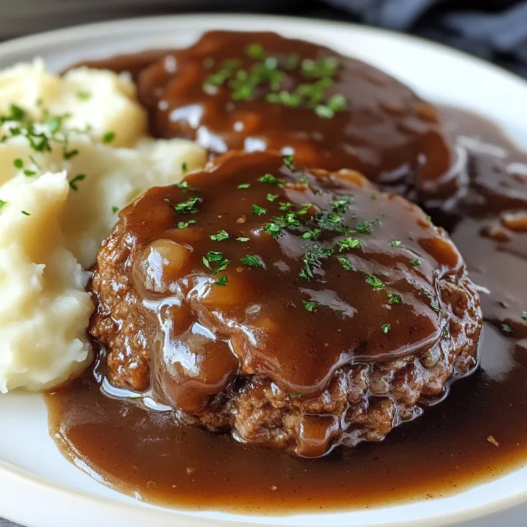 Easy Salisbury Steak Recipe