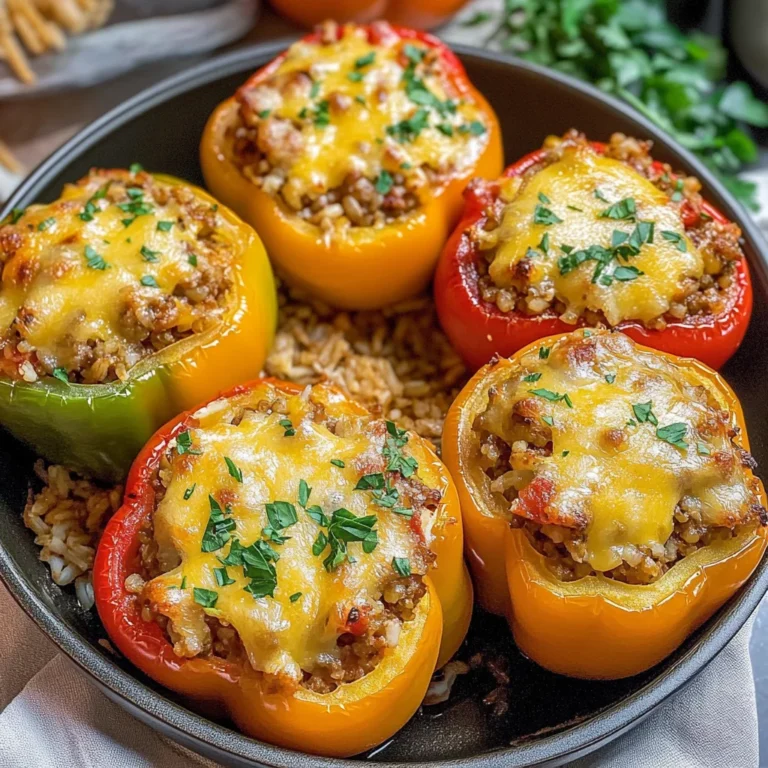 Easy Stuffed Bell Peppers Recipe