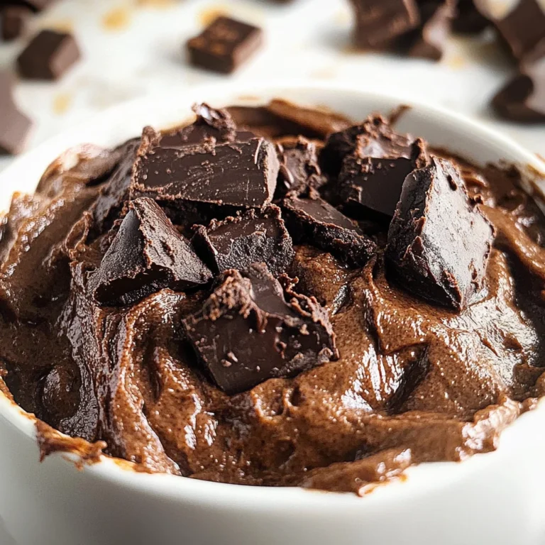 Edible Brownie Batter