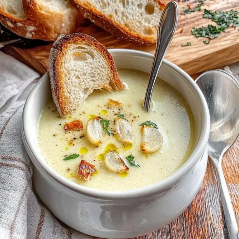 French Garlic Soup