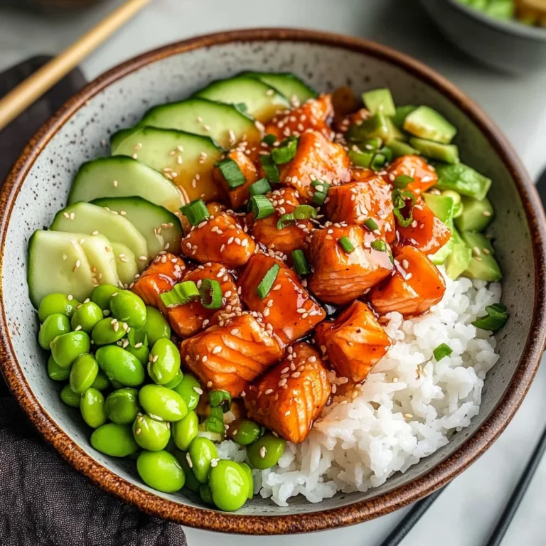 Honey Sriracha Salmon Bowls