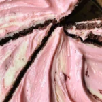 Marble cake(Neopolitan single-layer cake)