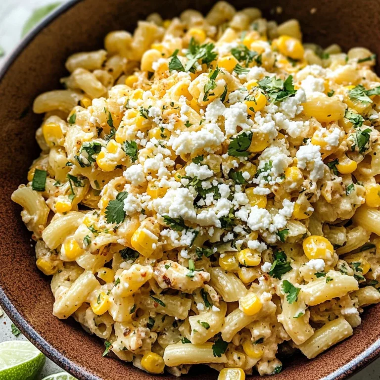 Mexican Street Corn Pasta Salad