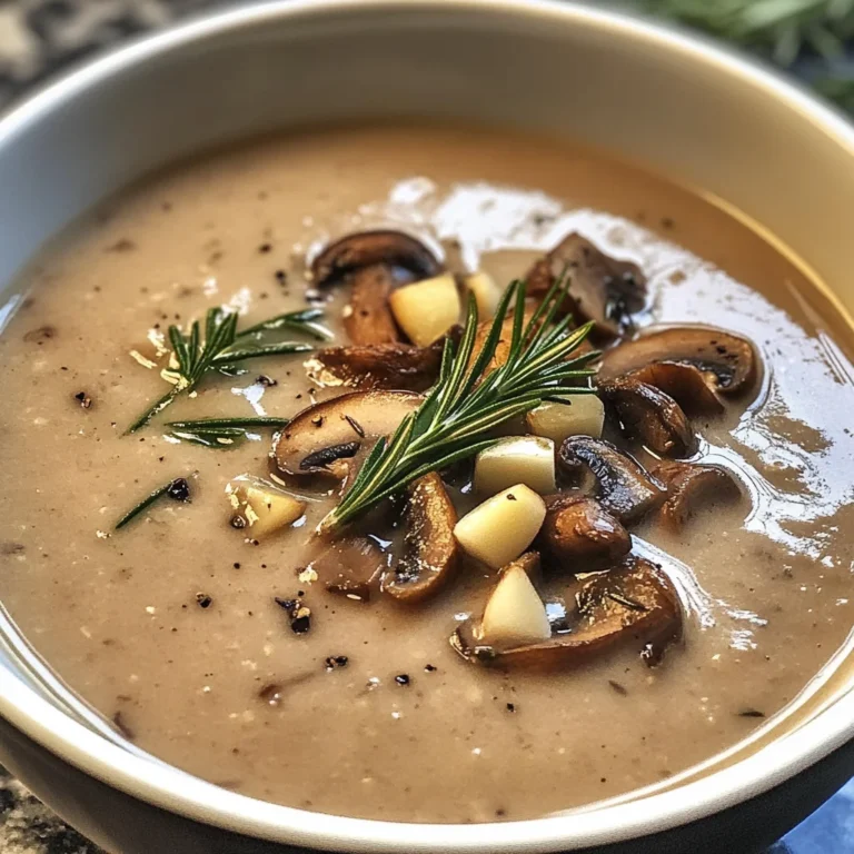 Mushroom Soup Recipe