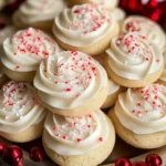 Peppermint Meltaway Cookies