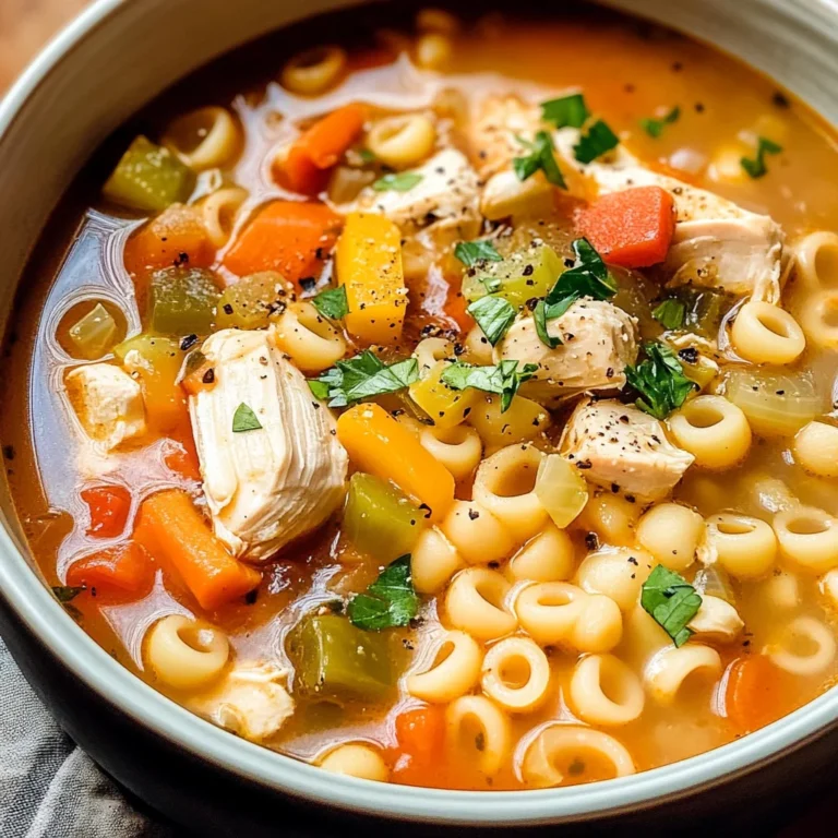 Sicilian Chicken Soup
