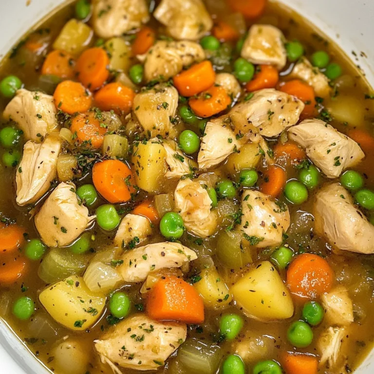 Slow Cooker Chicken Stew Recipe