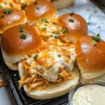 Spicy Buffalo Chicken Sliders