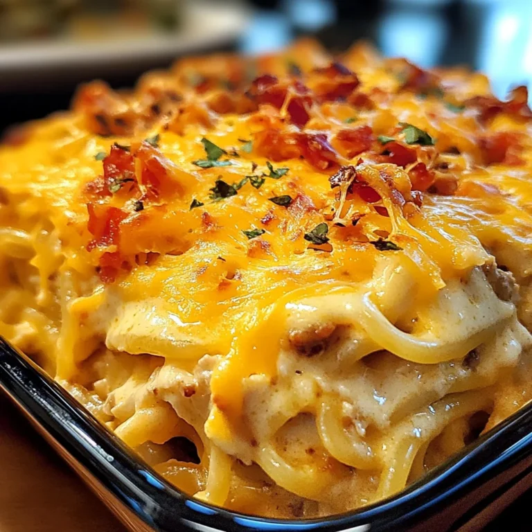 Spicy Southern Cheesy Chicken Spaghetti Casserole