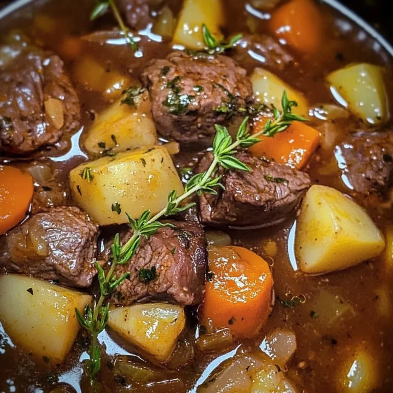 Stove Top Beef Stew