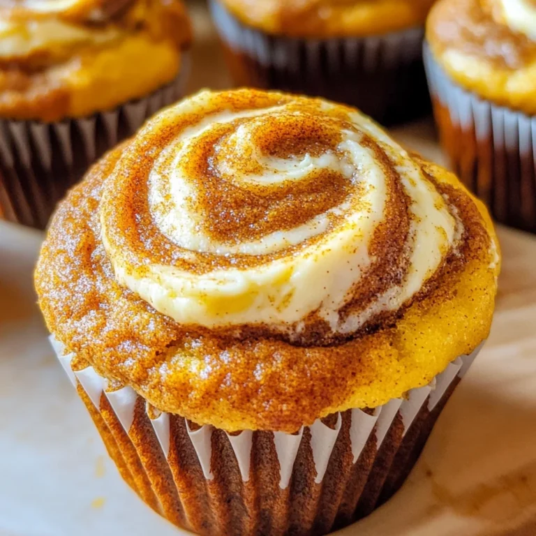 Best Swirled Pumpkin Cream Cheese Muffins