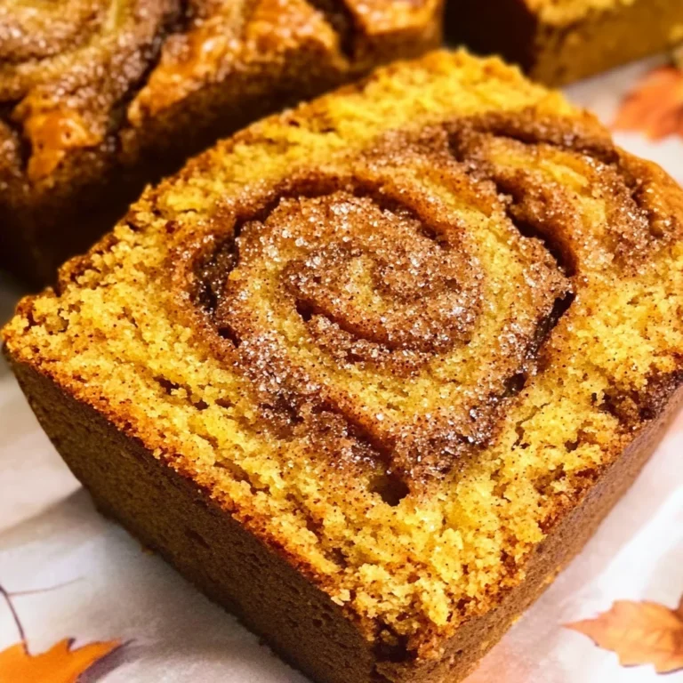 Cinnamon Swirl Pumpkin Bread Mini Loaves