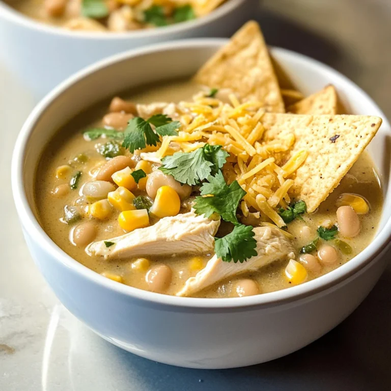 Creamy White Chicken Chili Recipe
