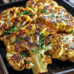 Crispy Baked Cauliflower Steaks