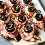 Halloween Antipasto Eyeballs Appetizer