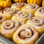 Homemade Pumpkin Chai Cinnamon Rolls