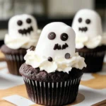 Marshmallow Ghost Cupcakes