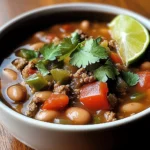 Pinto Beans Green Chile And Beef Soup
