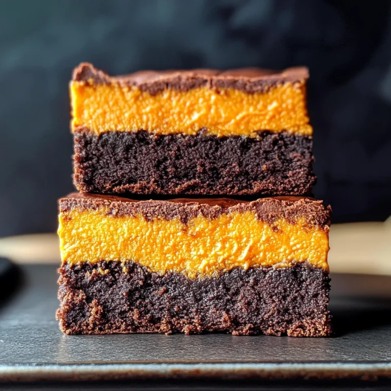 Pumpkin Brownies